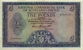 Schottland / Scotland P.272 5 Pounds 1963 Serie C (3) 