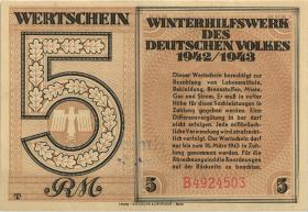 WHW-38 Winterhilfswerk 5 Reichsmark 1942/43 (1) 