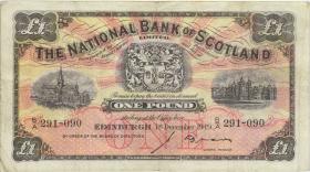 Schottland / Scotland P.258b 1 Pound 1949 (3) 
