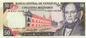 Venezuela P.065g 50 Bolivares 13.10.1998 (1) 