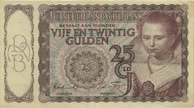 Niederlande / Netherlands P.060 25 Gulden 1944 (3) 