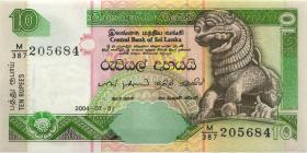 Sri Lanka P.108d 10 Rupien 1.7.2004 (1) 