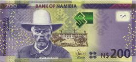 Namibia P.15a 200 Namibia Dollars 2012 (2) 