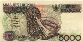 Indonesien / Indonesia P.130 5.000 Rupien 1992 (2) 