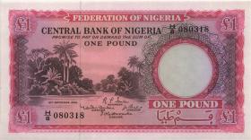 Nigeria P.04 1 Pound 1958 (1) 