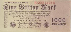 R.126a: 1 Billion Mark 1923 E Reichsdruck (1) 