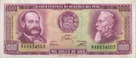 Peru P.111 1000 Soles de Oro 1975 (2) 