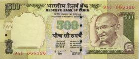 Indien / India P.099p 500 Rupien 2009 (1-) 