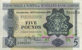 Schottland / Scotland P.196 5 Pounds 1961 (3) 