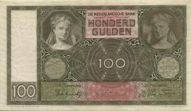 Niederlande / Netherlands P.051b 100 Gulden 1941 (1/1-) 