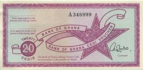 Ghana P.FX1 20 Cedis (1980-) (1-) 