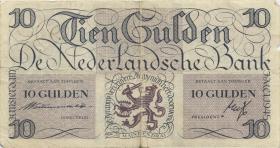 Niederlande / Netherlands P.074 10 Gulden 1945 (4) 