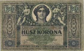 Ungarn / Hungary P.042 20 Kronen 9.8.1919 (3) 