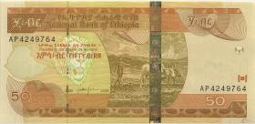 Äthiopien / Ethiopia P.51d 50 Birr 2008 (1) 