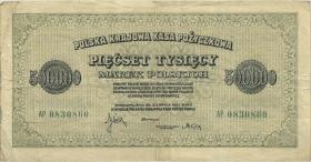 Polen / Poland P.036 500.000 Marek 1923 (3) 