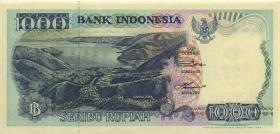 Indonesien / Indonesia P.129 1.000 Rupien 1992 (1) 