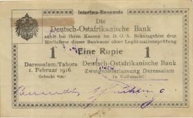 R.928s: Deutsch-Ostafrika 1 Rupie 1916 Y2 (1) 