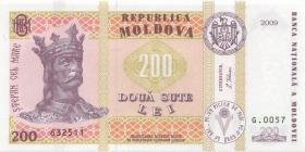 Moldawien / Moldova P.16c 200 Lei 2009 (1) 