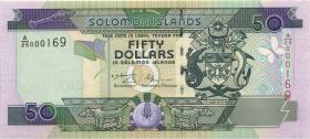 Solomon Inseln / Solomon Islands P.24 50 Dollars (2001) (1) A/25 000169 