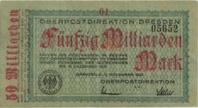 MG503.2 OPD Dresden 50 Milliarden Mark 1923 (3) 