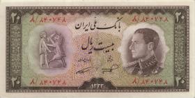 Iran P.065 20 Rials 1954 (1) 