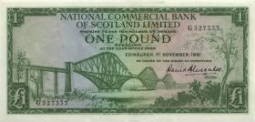 Schottland / Scotland P.269 1 Pound 1961 (2) 