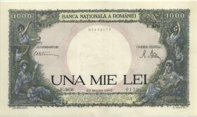 Rumänien / Romania P.052 1.000 Lei 1945 (2+) 