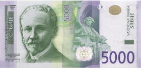 Serbien / Serbia P.53 5000 Dinara 2010 (1) 