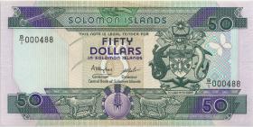 Solomon Inseln / Solomon Islands P.17 50 Dollars (1986) (1) B/1 000488 