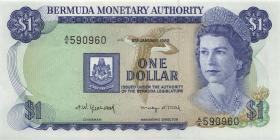 Bermuda P.28b 1 Dollar 1982 A-6 (1) 