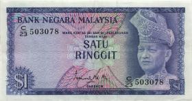 Malaysia P.01 1 Ringgit (1967-72) (2) 