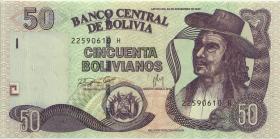 Bolivien / Bolivia P.235 50 Bolivianos (2007) Serie H (1) 