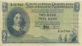 Südafrika / South Africa P.104a 2 Rand (1961) (Englisch) (3) 