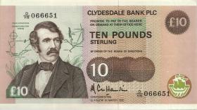 Schottland / Scotland P.214 10 Pounds Sterling 1990 (2) 