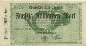 MG501.10 OPD Chemnitz 50 Milliarden Mark 1923 Nr. IIe (3/2) 