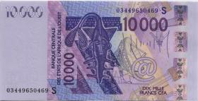 West-Afr.Staaten/West African States P.918Sa 10.000 Francs 2003 (1) 