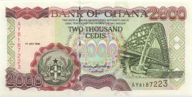Ghana P.33d 2000 Cedis 1999 (1) 