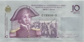 Haiti P.272c 10 Gourdes 2008 (1) 