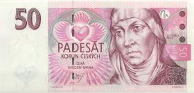 Tschechien / Czech Republic P.17b 50 Kronen 1997 D (1) 