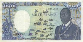 Zentralafrikanische Republik / Central African Republic P.016 1000 Fr. 1990 (3) 