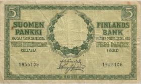 Finnland / Finland P.036 5 Markka 1918 (3-) 