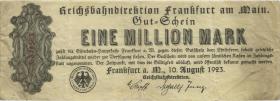 PS1217 Reichsbahn Frankfurt 1 Million Mark 1921 (3) 