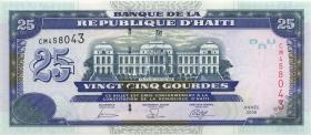 Haiti P.266c 25 Gourdes 2006 (1) 