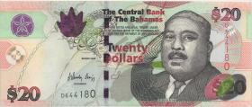 Bahamas P.74 20 Dollars 2006 (3+) 