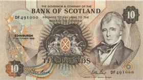 Schottland / Scotland P.113d 10 Pounds 1989 (1) 