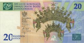 Polen / Poland P.191 20 Zlotych 2017 Gedenkbanknote (1) 