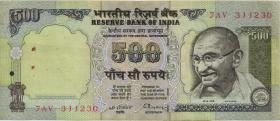 Indien / India P.092a 500 Rupien (1997-) (3) 