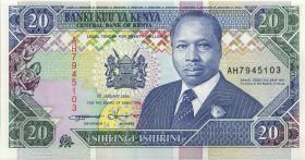 Kenia / Kenya P.31 20 Shillingi 1994 (1) 