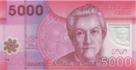Chile P.163e 5.000 Pesos 2014 Polymer (1) 