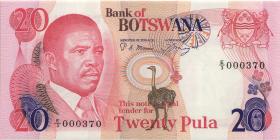 Botswana P.27a 20 Pula 2004 (1) 